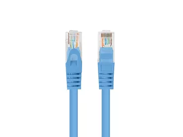 Patchcord kat.6 UTP 3M 10-pack fluke passed niebieski