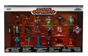 Zestaw figurek kolekcjonerskich Jada Minecraft 18 pack, Wave 7