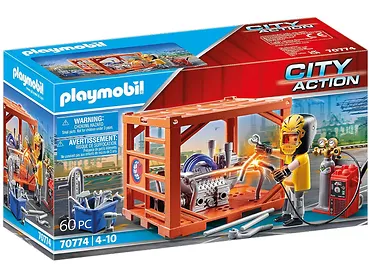 Klocki City Action 70774 Produkcja kontenerów