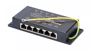 POE INJECTOR 6 PORT GIGABIT