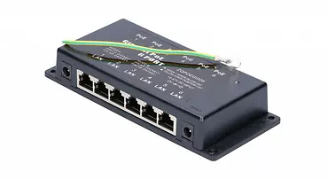 POE INJECTOR 6 PORT GIGABIT