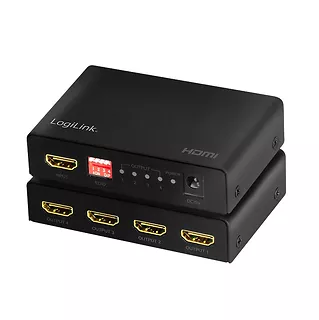 Splitter 4xHDMI 4K, 60Hz, EDID