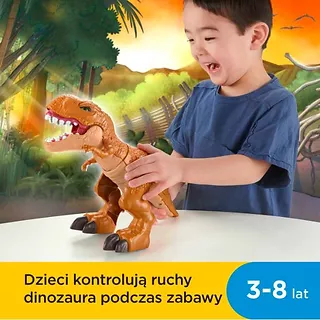 Figurka Imaginext Jurassic World 3 Atakujacy T-rex