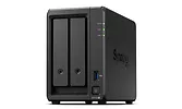 Serwer NAS DS723+ 2x0HDD 2GB DDR4 AMD R1600 3,1Ghz 2x1GbE RJ45 3Y