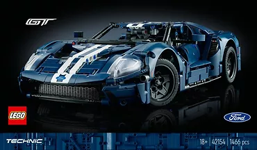 Klocki Technic 42154 Ford GT wersja z 2022 roku