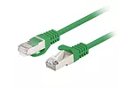 Patchcord kat.6 FTP 0.5M 10-pack fluke passed zielony