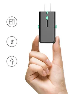 PA-TA06 Uniwersalny podróżny adapter sieciowy 1xUSB-C PowerDelivery + 1xUSB-A Quick Charge | pasuje w ponad 150 krajach