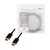 Kabel DisplayPort 4K/60 Hz,DP/M do DP/M aluminiowy 3m