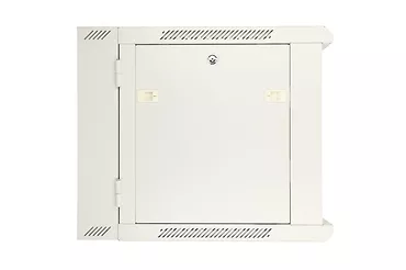 Szafka wisząca rack 9U 600x600 szara dwusekcyjna