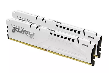 Pamięć DDR5 Fury Beast White  64GB(2*32GB)/5600Mhz  CL36