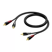 Kabel 2X RCA/CINCH Męski - 2X RCA/CINCH Męski 1,5M - CLA800/1.5