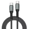 Kabel USB 2.0 typ C | USB 2.0 typ C 100W | QC 3.0| PD | 1.5m |   Czarny