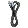 Kabel USB 2.0 typ C | USB 2.0 typ C 100W | QC 3.0| PD | 1.5m |   Czarny