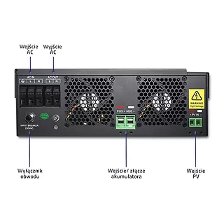 Hybrydowy inwenter solarny Off-Grid 3,5kW | 100A | 24V | MPPT |  Sinus