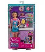 Lalka Barbie Skipper Pierwsza praca Bar z przekąskami