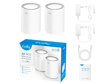 System WiFi Mesh M1800 (2-Pack) AX1800