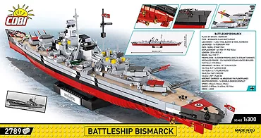 Klocki Battleship Bismarck