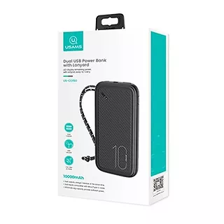 Powerbank PB56 10000mAh 2xUSB czarny