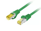 Patchcord kat.6a S/FTP LSZH CU 2m zielony fluke