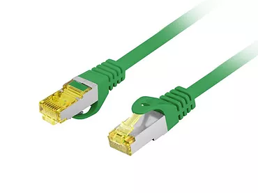 Patchcord kat.6a S/FTP LSZH CU 2m zielony fluke