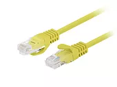 Patchcord kat.6 UTP 0.5M 10-pack fluke passed żółty