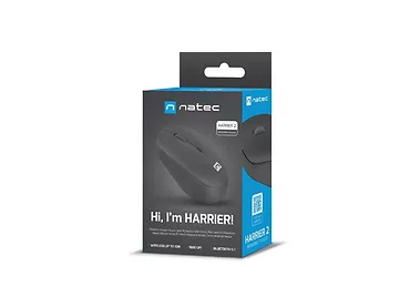 Mysz bezprzewodowa Harrier 2 Bluetooth 5.1 Czarna