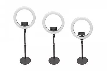 Lampa pierścieniowa Led Ring 10-calowa ze statywem, uchwytem na telefon komórkowy i pilotem, USB, 2m