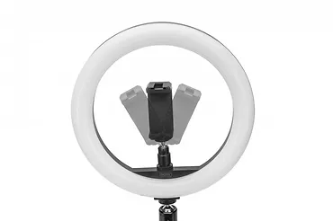 Lampa pierścieniowa Led Ring 10-calowa ze statywem, uchwytem na telefon komórkowy i pilotem, USB, 2m