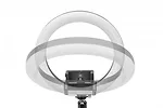 Lampa pierścieniowa Led Ring 10-calowa ze statywem, uchwytem na telefon komórkowy i pilotem, USB, 2m