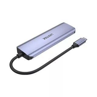 HUB USB-C 3.1; 4x USB-C; 5 Gbps; kabel 15cm; H1107K