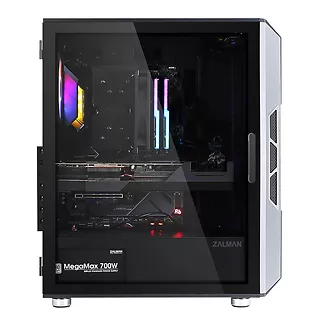 Obudowa PC I3 Neo ATX Mid Tower RGB 4xwentylator, czarna