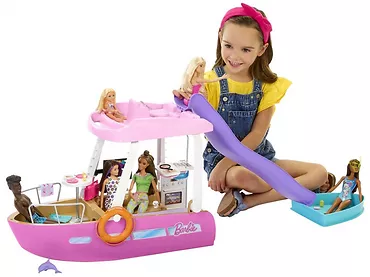 Mattel Barbie Wymarzona łódka Dreamboat Zestaw