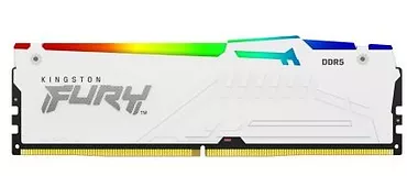 Pamięć DDR5 Fury Beast RGB 64GB(4*16GB)/5600 CL40 biała