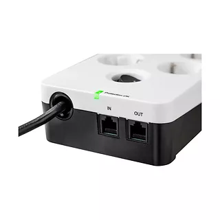 Listwa antyprzepięciowa Protection Box 6 Tel@ USB FR