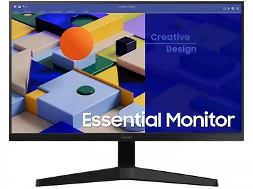 Monitor 27'' Samsung LS24R350FZRXEN | 1920x1080 (FullHD) | IPS | 75Hz | 5ms | 16:9