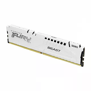 Pamięć DDR5 Fury Beast 32GB(2*16GB)/6000 CL40 biała