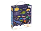 Puzzle 60 el. GRR Dinozaury Bright Junior Media