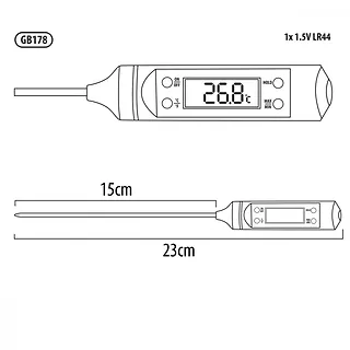 Termometr / sonda do żywności GB178