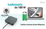 Stacja dokująca USB-C HDMI Dual DP Docking Station Power Delivery 100 W