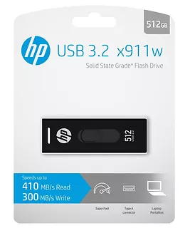 Pendrive 512GB HP USB 3.2 USB HPFD911W-512