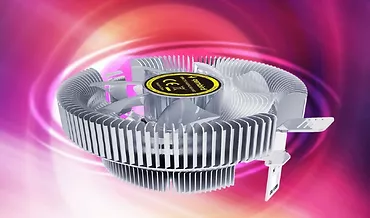 Chłodzenie CPU Huracan 9cm 55W 4-pin niebieski LED