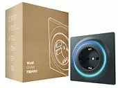 Inteligentne gniazdko FIBARO Walli Outlet typu F Antracytowe