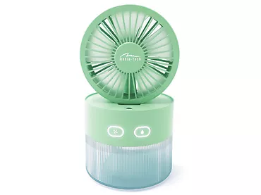 Wentylator biurkowy z nawilżaniem powietrza Media-Tech MT6515 Breeze Fan 350ml