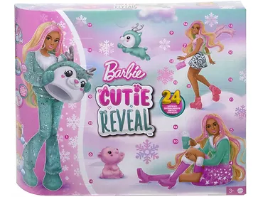 Mattel Barbie Cutie Reveal Kalendarz Adwentowy