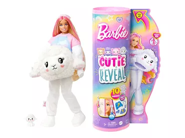 Barbie Cutie Reveal - Lalka Barbie Owieczka + zwierzątko HKR03