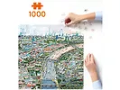 Czuczu Puzzlove Czuczu Miasto Warszawa Puzzle 1000 el. 2290