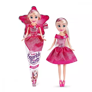 ZURU Sparkle Girlz Lalka Księżniczka w rożku 10.5 cala display 12 sztuk