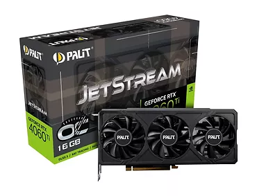 Palit Karta graficzna GeForce RTX 4060 Ti JetStream OC 16GB GDDR6 128bit 3DP