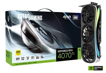 ZOTAC Karta graficzna GeForce RTX 4070 Ti AMP Extreme Airo 12GB GDDR6X 192bit