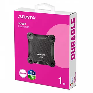 Adata Dysk zewnętrzny SSD SD620 1TB U3.2A 520/460 MB/s czarny